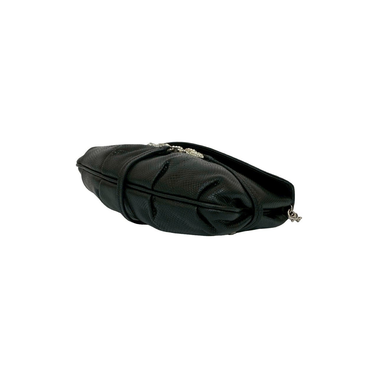 Salvatore Ferragamo Gancini Leather Shoulder Bag - Image 65