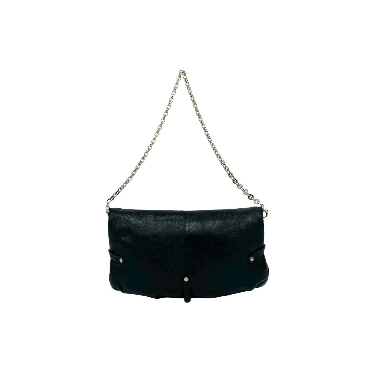 Salvatore Ferragamo Gancini Leather Shoulder Bag - Image 70