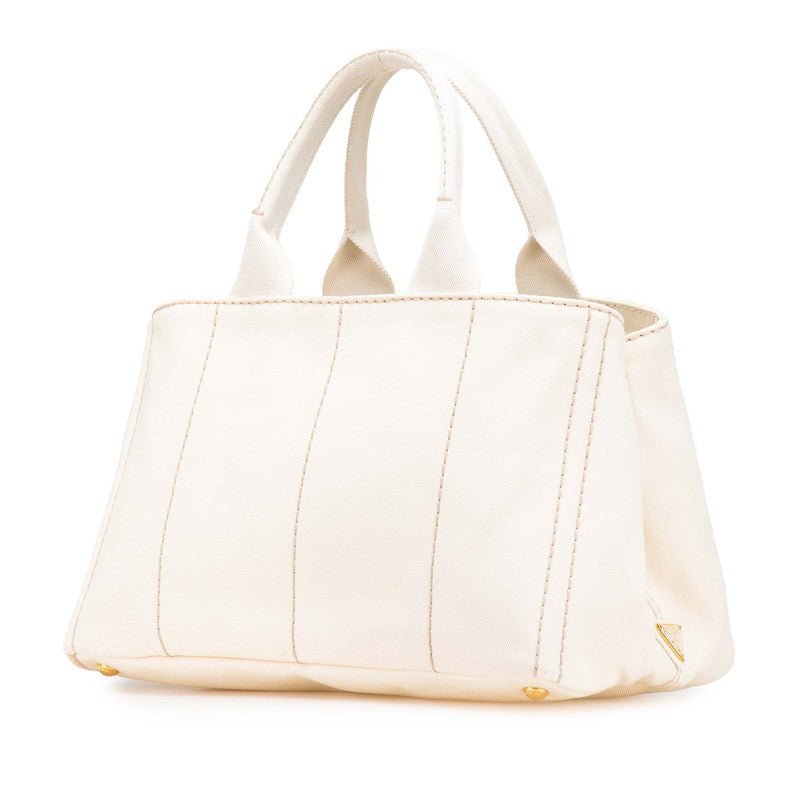 Prada Canapa Canvas Tote Bag - Image 23