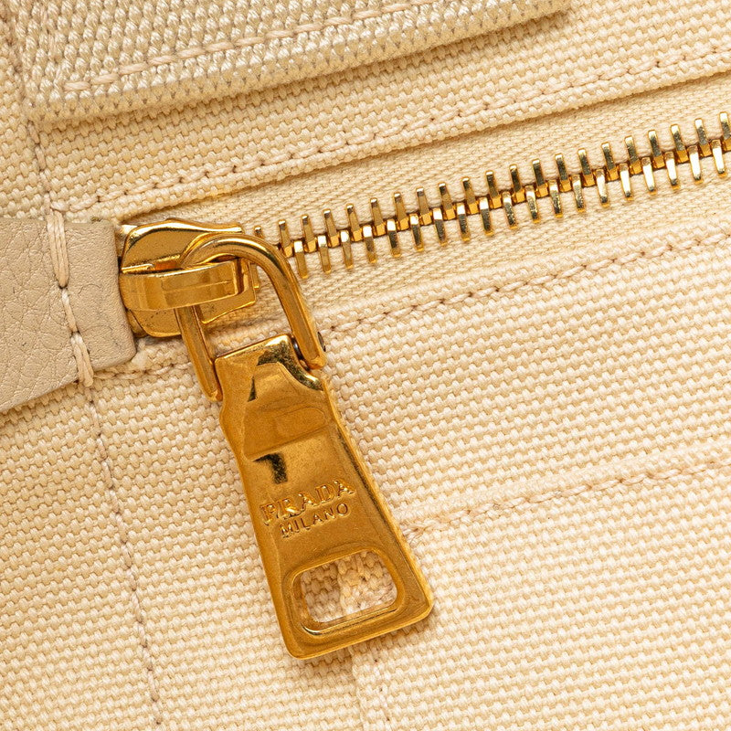 Prada Canapa Canvas Tote Bag - Image 28